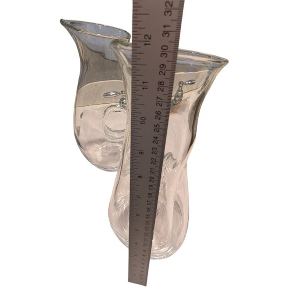 Wine Carafe Decanter with Donut Hole Center made in Poland - Picture 11 of 16